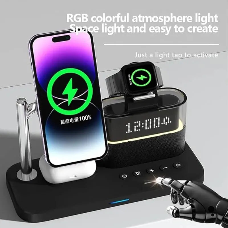 LED Alarm Clock Charger for iPhone