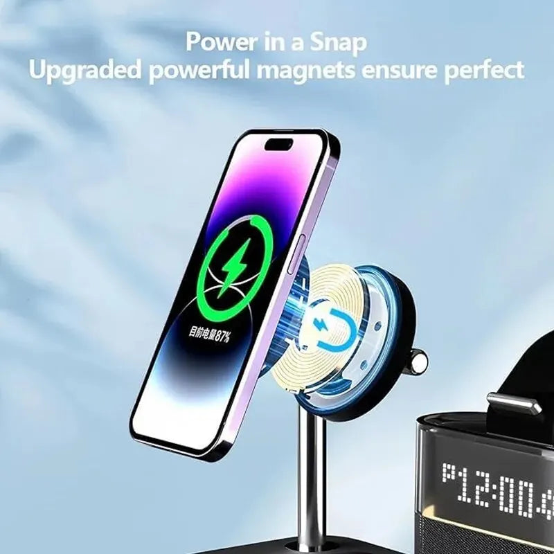 LED Alarm Clock Charger for iPhone