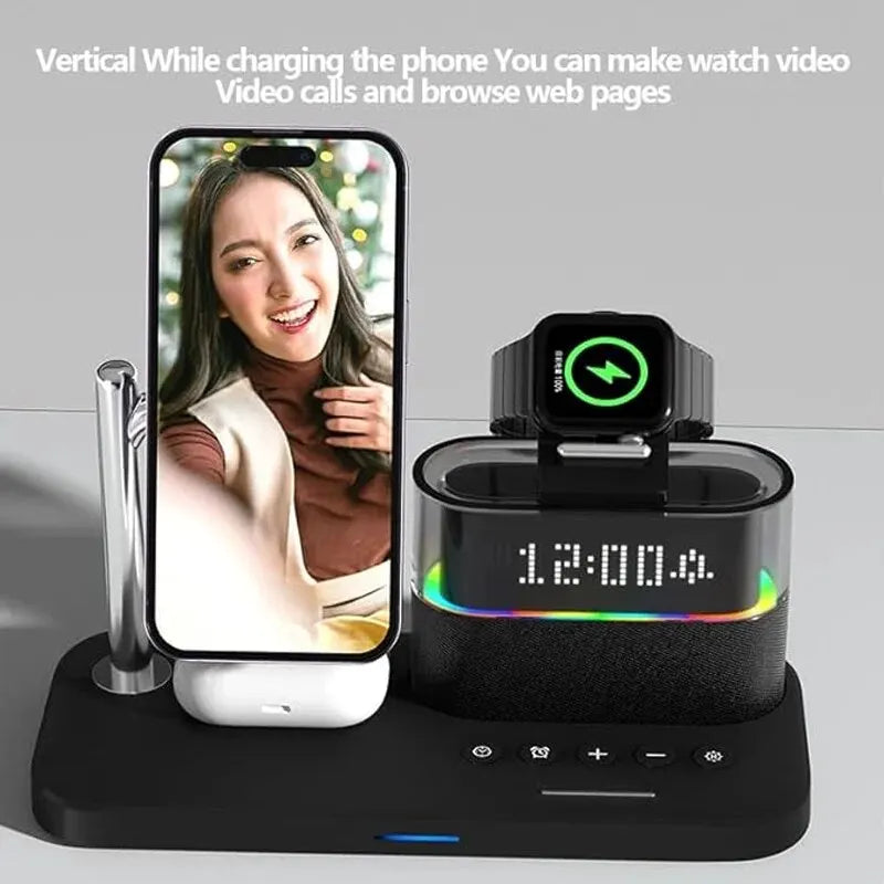 LED Alarm Clock Charger for iPhone