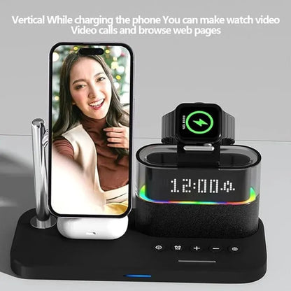 LED Alarm Clock Charger for iPhone